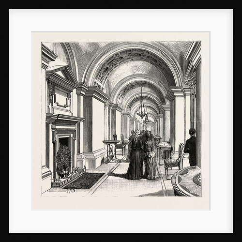 Dublin Castle, Ireland, the Corridor by Anonymous