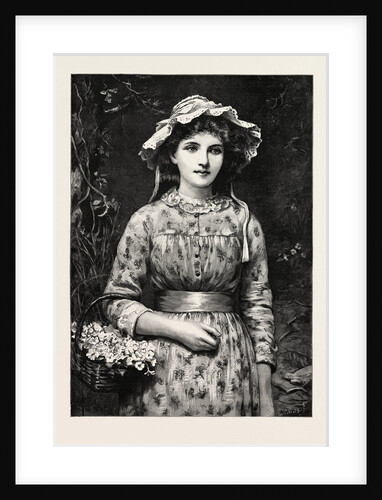 Primrose Day, Girl by Anonymous