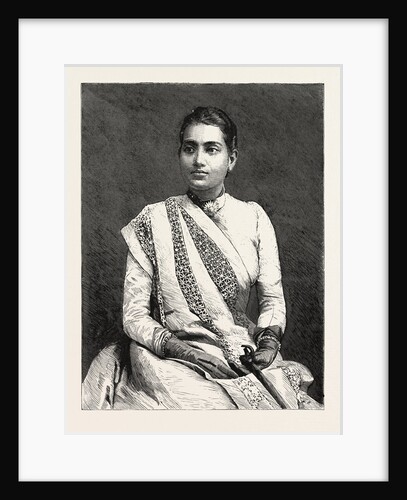 Her Highness the Maharanee of Kuch Behar, C.I., Cooch Behar District the State of West Bengal, India by Anonymous