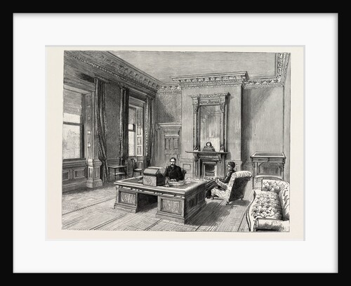 Dublin Castle Ireland, Private' Study of the Lord Lieutenant by Anonymous