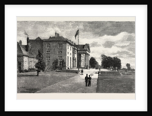 The Viceregal Lodge in Phoenix Park, Dublin Castle Ireland by Anonymous