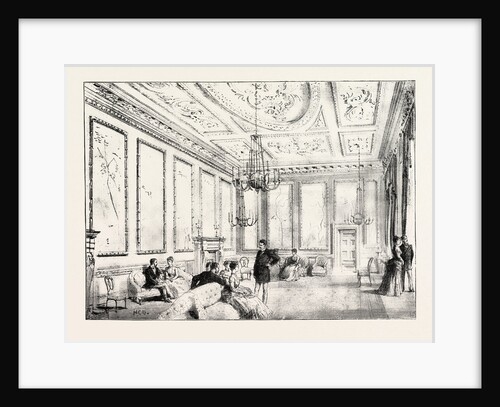 Dublin Castle Ireland, the State Drawing-Room by Anonymous