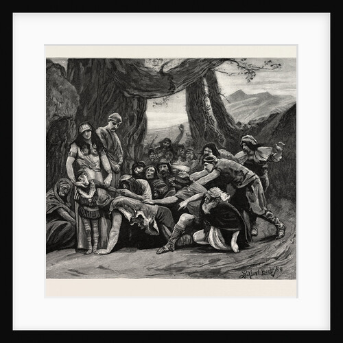 The Gypsies Worshipping the Stolen Child, Scene from the Sorceress by Anonymous