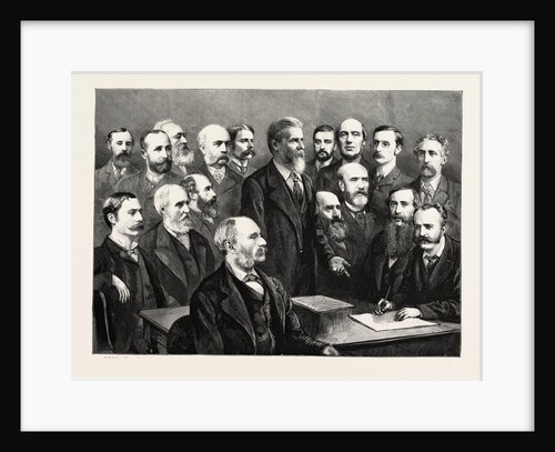 Meeting of the Bimetallic League at Manchester by Anonymous