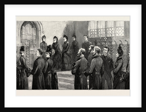 Her Majesty at the English Church of St. George by Anonymous