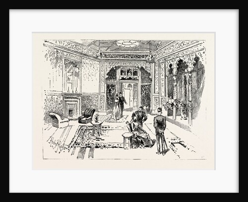 The Reception-Room of the Prince and Princess of Wales by Anonymous