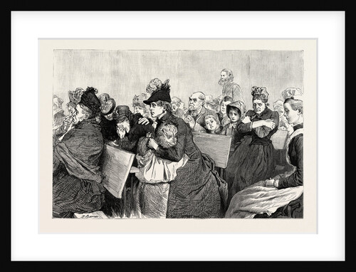 The Disastrous Fire at Forest Gate District School, the Relatives of the Victims at the Inquest by Anonymous