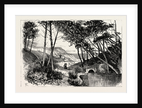 Bournemouth, Branksome Chine Entrance from the Sands by Anonymous
