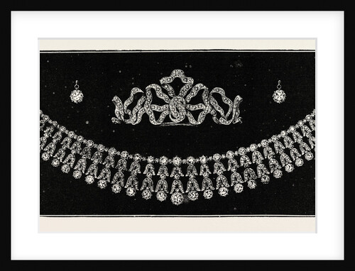 Diamond Tiara, Necklace, and Ear Rings Presented to Her Excellency Lady Loch by the Ladies of Victoria by Anonymous