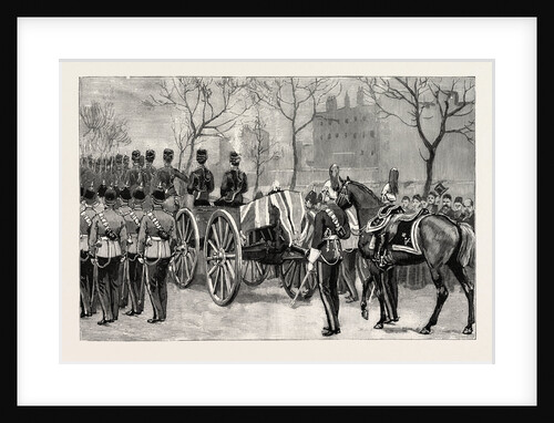 The Funeral of Lord Napier of Magdala, the Body Being Removed from the Tower, Escorted by Non Commissioned Officers of the Royal Engineers by Anonymous