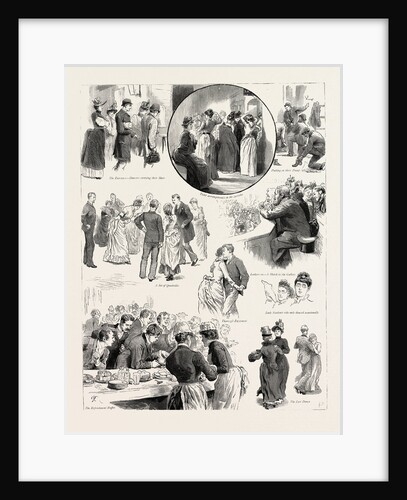 Amusements at the People's Palace, Mile End Road, a Subscription Dance, London by Anonymous
