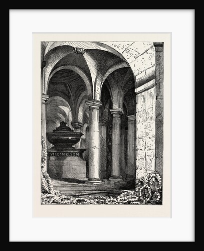 Lord Napier's Grave in the Crypt of St. Paul's, London by Anonymous