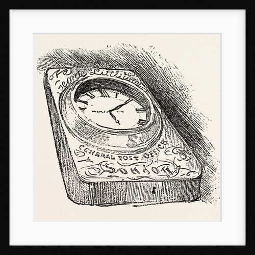 Boston and Hull Mail Coach Clock by Anonymous