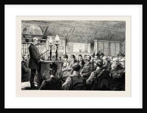 Meeting of the British and American Archaeological Society at Rome Under the Presidency of the Marquis of Dufferin by Anonymous