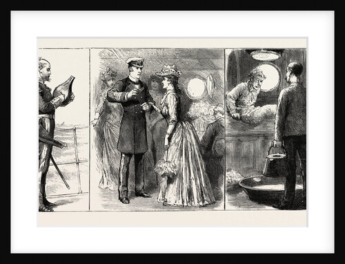 On Board a Ship, Playfully, I'm Really Very Sorry, But Your Loose Little Sketches All Blew Away by Anonymous