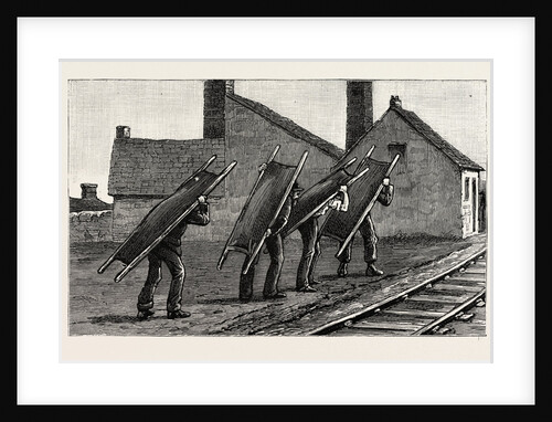 Colliery Explosion at Llanerch, Monmouthshire, More Stretchers by Anonymous
