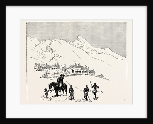 Swaziland, Lord Charles Beresford Mr. Shepstone and His Runners by Anonymous