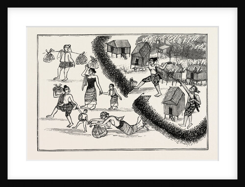 Life of a Burmese Dacoit, He Burns a Village by Anonymous
