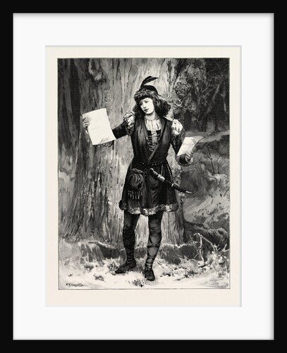 Mrs. Langtry As Rosalind in As You Like It at the St. James Theatre, London by Anonymous