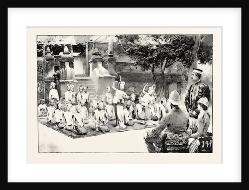 A Burmese Ballet, Burma, As Performed Before H.R. H. Prince Albert Victor by Anonymous