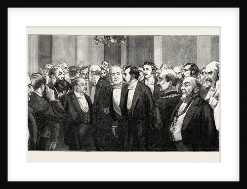 Kent County Banquet to Lord Harris, Assembling of the Guests Before Dinner by Anonymous