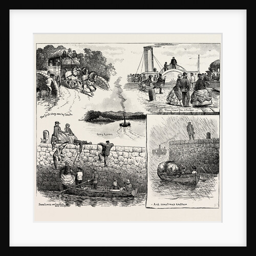 Before the Forth Bridge Existed, Crossing the Forth Five and Twenty Years Ago by Anonymous