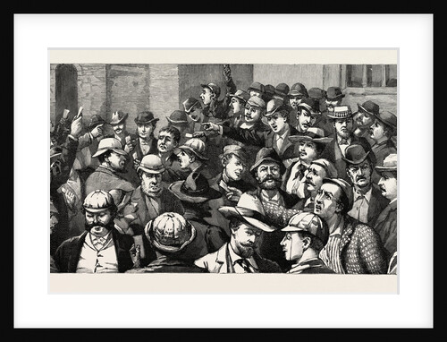 Transvaal Gold Fields, South Africa, Scene in the Open Air, Change, Johannesburg by Anonymous