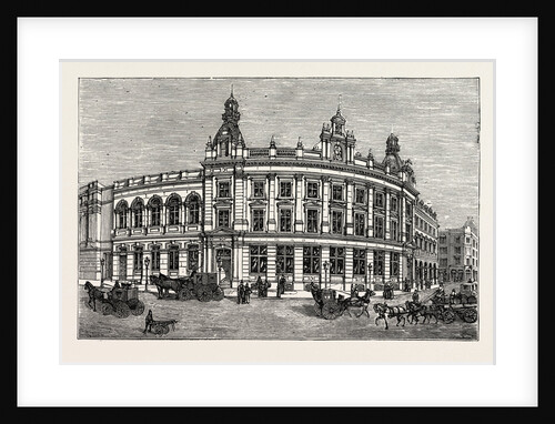 The New Vestry Hall and Library, Charing Cross Road, London by Anonymous
