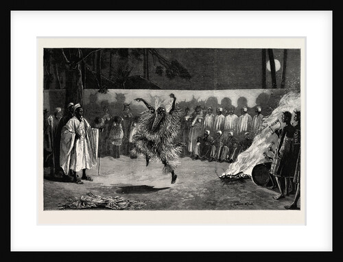 The Devil's Dance, the West Coast of Africa by Anonymous