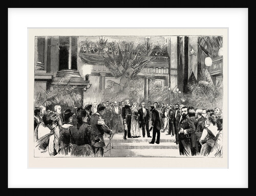 Homage to Stanley, Fete Given in Honour of the Explorer at the Bourse, Brussels, Belgium by Anonymous