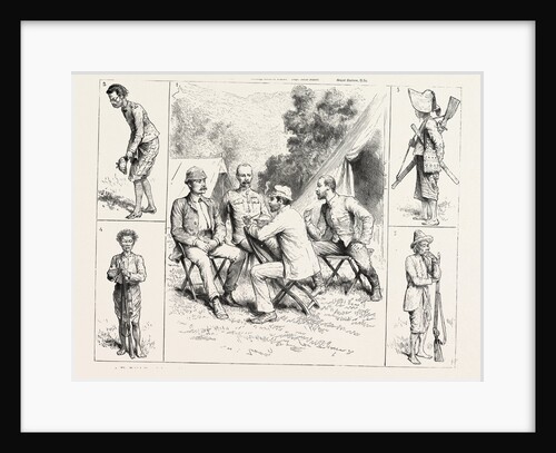 The Anglo Siamese Commission, 2. An Officer of the Siamese Regular Army Making His Bow by Anonymous