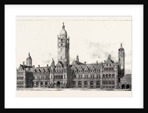 The Imperial Institute, London, the Facade of the Imperial Institute of the United Kingdom, the Colonies, and India by Anonymous