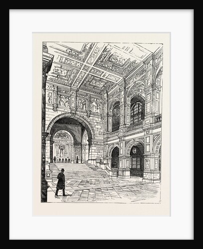 The Imperial Institute, London, Grand Staircase to Reception Hall by Anonymous