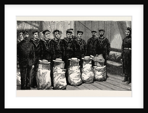 Stokers for the British Navy, Stokers Waiting to Be Drafted to a Sea Going Ship by Anonymous
