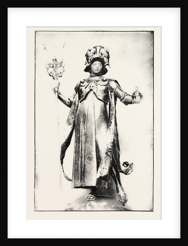 The Officers Jubilee Memorial, the Figure of Britannia by Anonymous