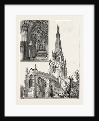 Church at Clumber, Exterior by Anonymous