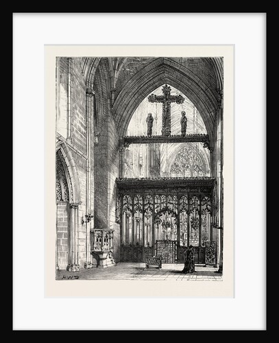 Church at Clumber, Interior by Anonymous