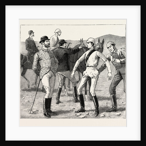 The Navy Cup at Gibraltar, the Midshipman Weighing Out by Anonymous