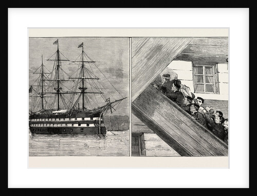 The Race at Greenhithe Between Naval Cadets of H.M.S. Worcester and H.M.S. Conway by Anonymous