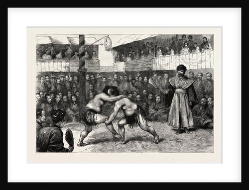 Sports in Japan, a Wrestling Match by Anonymous