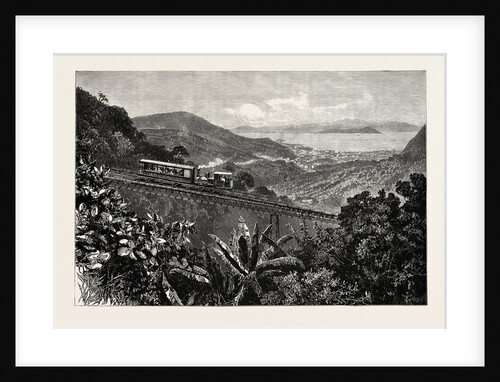 Rio De Janeiro, Railway to the Summit of Corcovado, City and Harbour of Rio in the Distance by Anonymous