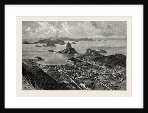 Rio De Janeiro, View from the Summit of Corcovado by Anonymous