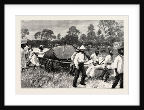 Central Africa, the Lifeboat on Its Way from Zanzibar to Ujiji by Anonymous