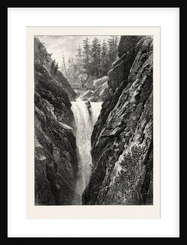 Falls of the Aar at Handeck, Switzerland by Anonymous