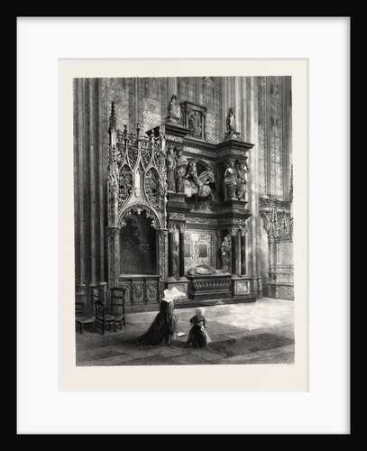 Tomb of Louis De Breze, Rouen Cathedral, Normandy and Brittany, France by Anonymous