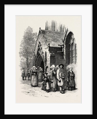 After Mass at Plouaret, Normandy and Brittany, France by Anonymous