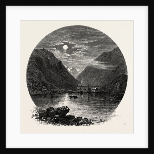 The Grimsel Hospice, Grimsel Hospiz, Switzerland, the Passes of the Alps by Anonymous