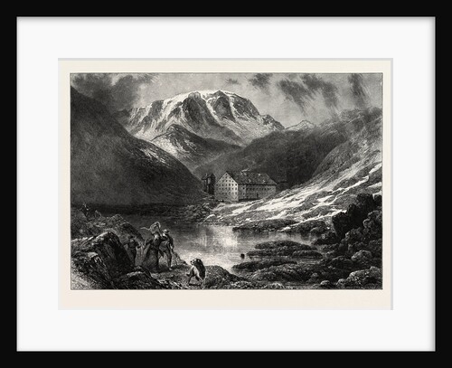 Hospice of the Great, St. Bernard, Switzerland by Anonymous
