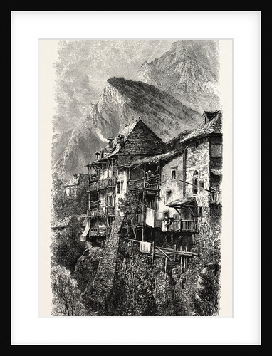 St. Michel, Mont Cenis Road, the Passes of the Alps by Anonymous