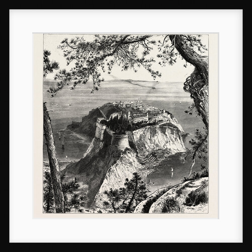 Monaco, from the Mainland, the Cornice Road by Anonymous